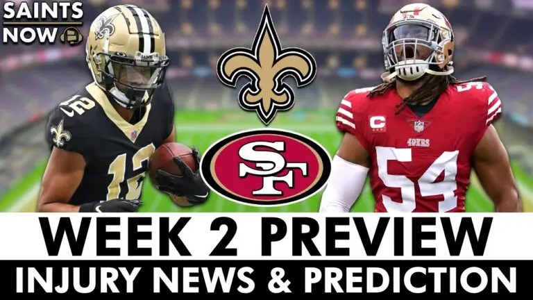 The Showdown: 49ers vs Saints in NFL 2023