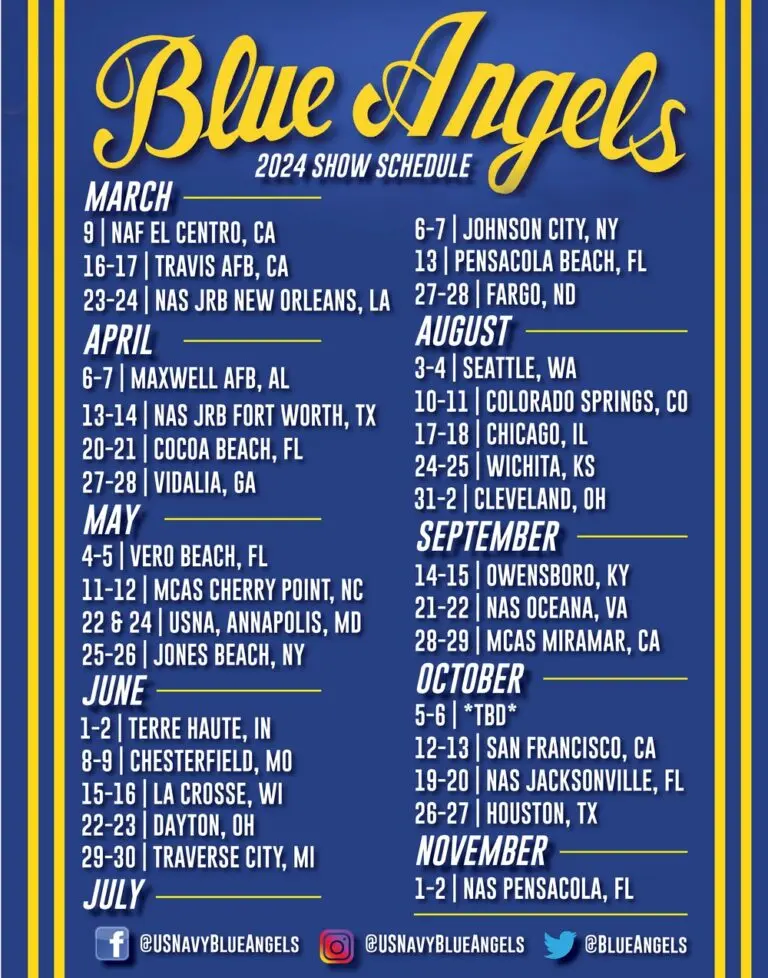 Complete Guide to the 2023 Air Show Schedule image 1
