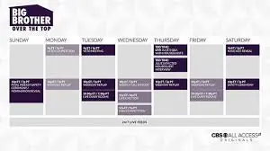 All You Need to Know About the Big Brother Schedule image 1