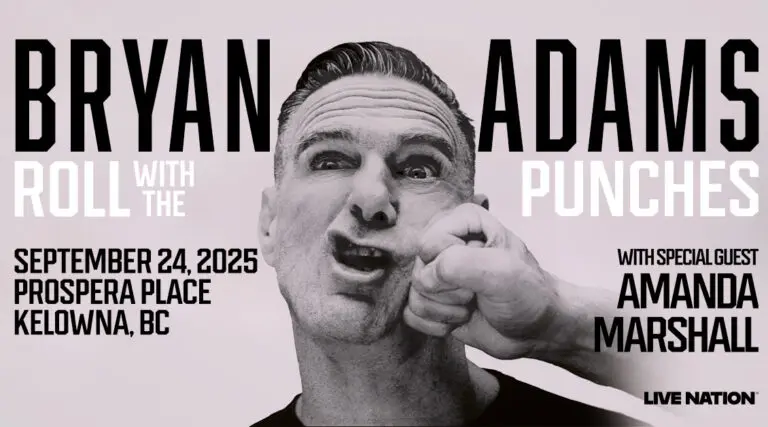 Bryan Adams Brings His Iconic Sound to Kelowna image 1