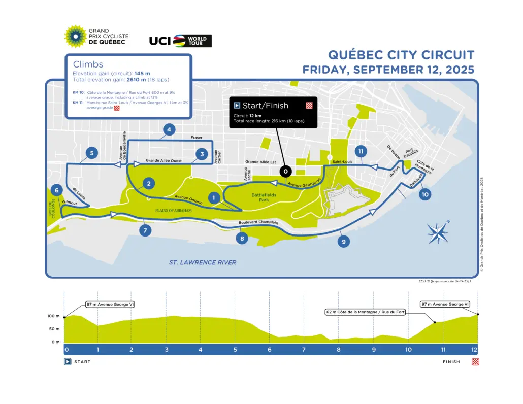 All You Need to Know About the Grand Prix Cycliste Quebec 2025 image 1
