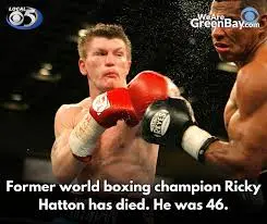 Investigating the Circumstances of Ricky Hatton’s Death