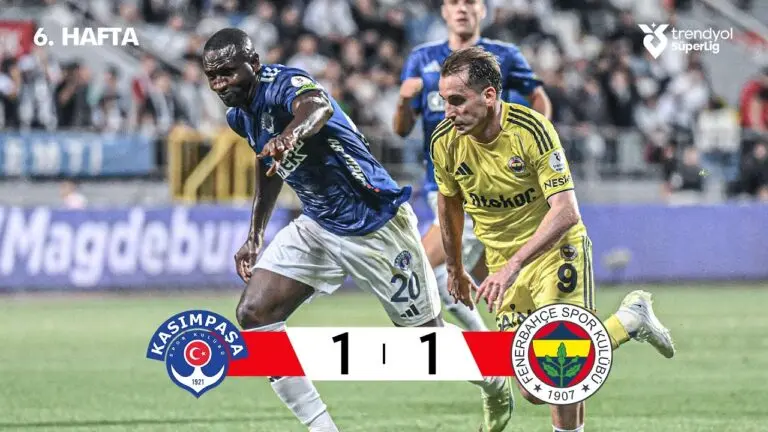 Kasımpaşa vs Fenerbahçe: Highlights and Analysis