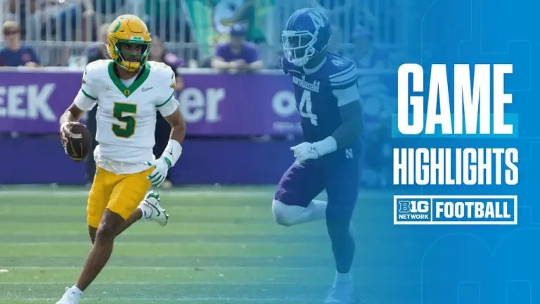 Oregon vs Northwestern: A College Football Showdown