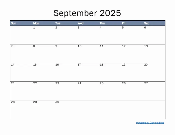 Calendrier de septembre 2025 : Ce à quoi vous devez vous attendre
