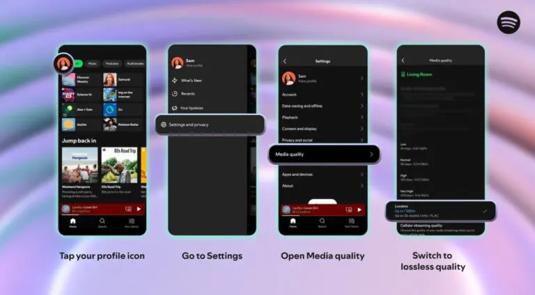 Spotify Announces New Lossless Audio Quality Feature image 1