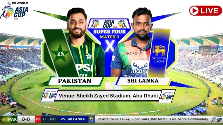 The Historic Rivalry: Sri Lanka vs Pakistan in Cricket