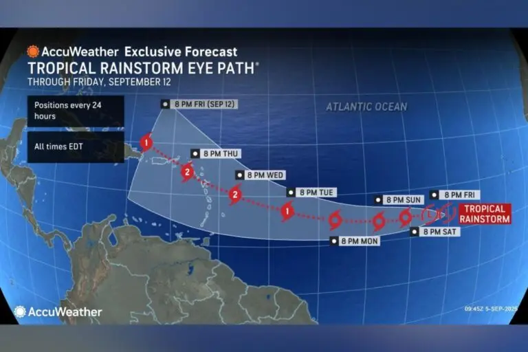 Understanding Tropical Storm Gabrielle in the Atlantic image 1