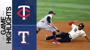Twins vs Rangers: A Thrilling MLB Contest
