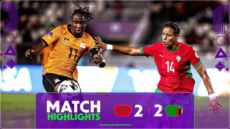 Zambia vs Morocco: Highlights and Implications of the Match