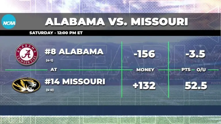 Alabama vs Missouri: A Key College Football Showdown