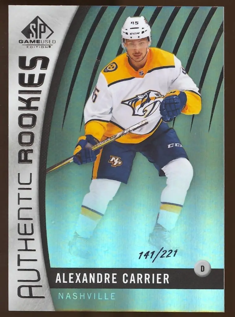Alexandre Carrier: The Emerging Talent in Today’s NHL