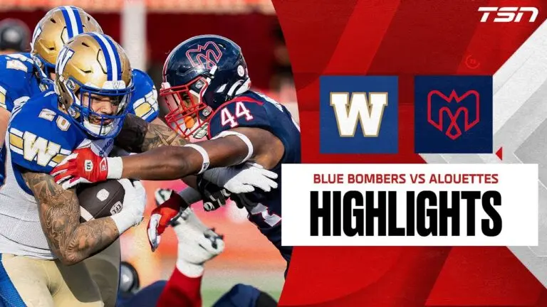 The Exciting Rivalry: Alouettes vs Blue Bombers