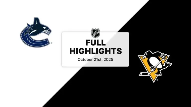 A Closer Look at the Canucks vs Penguins Showdown image 1