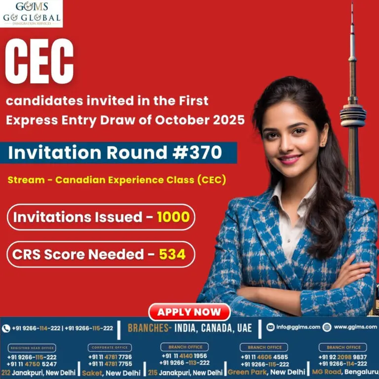 Latest CEC Express Entry Draw Results – October 28