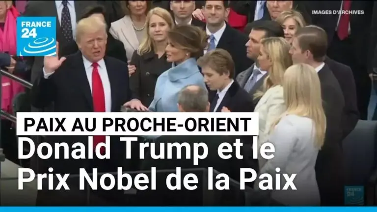 Donald Trump et sa Nomination au Prix Nobel de la Paix image 1