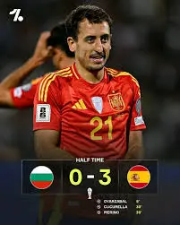 Match de football : Espagne – Bulgarie