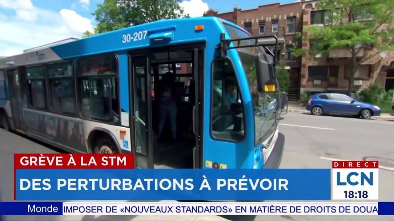 Grève des autobus à Montréal : Impacts et enjeux actuels