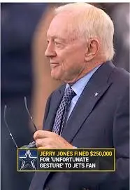 The Significance of Jerry Jones’ Gesture in the NFL
