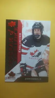 Justin Barron: The Journey of a Promising Hockey Player