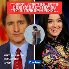 A Meeting of Talent: Katie Perry and Justin Trudeau Connect