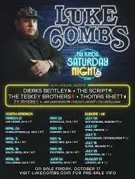 Luke Combs to Perform in Montreal in 2026 image 1