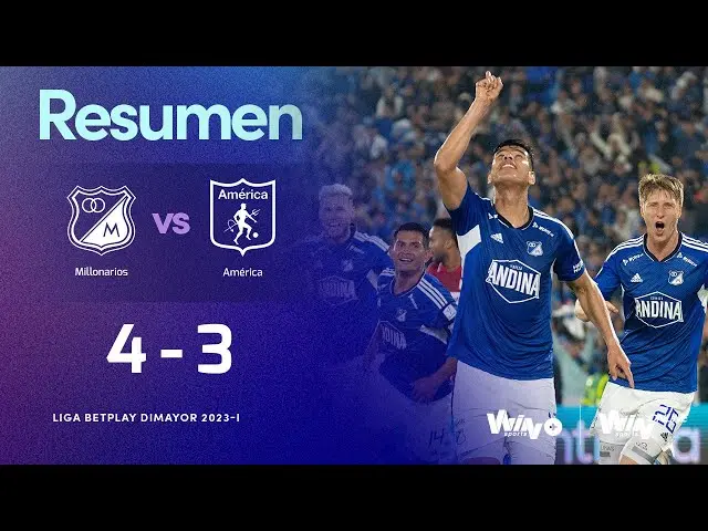 Millonarios vs América de Cali: Un Clásico en la Liga BetPlay