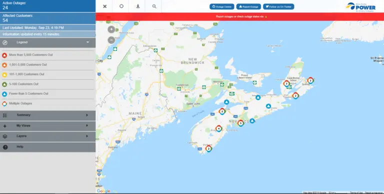 Understanding the Nova Scotia Power Outage Map image 1