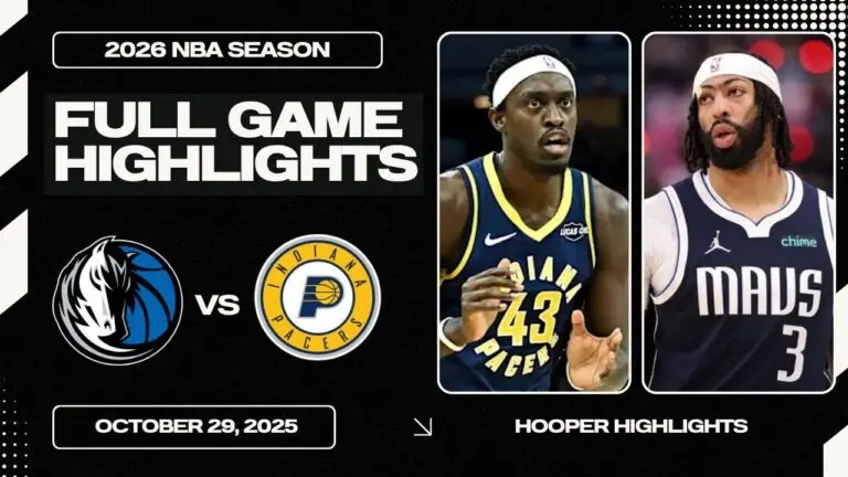 Pacers vs Mavericks: An In-Depth Game Recap