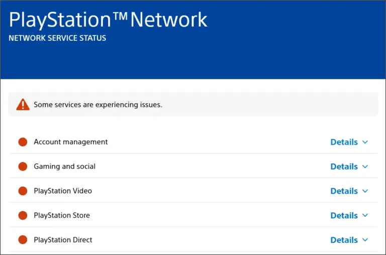 Current PlayStation Network Status and Updates image 1
