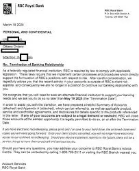 Understanding RBC Banking Relationship Termination image 1