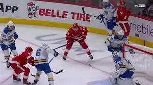 The Rivalry Between Red Wings and Blues image 1