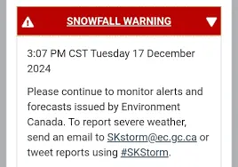 Understanding Snowfall Warnings in Canada image 1