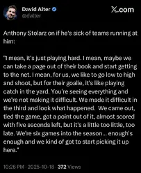 Goaltender Anthony Stolarz Shares Insights on Performance image 1