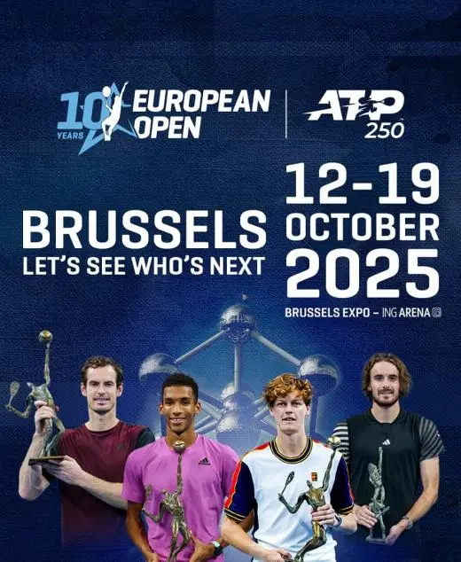 Tennis Bruxelles 2025 : Ce qu’il faut savoir