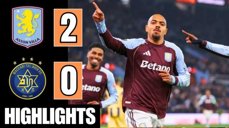 Aston Villa Triumphs Over M. Tel-Aviv in Friendly Showdown