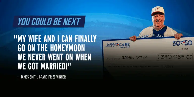 Exciting News: Blue Jays 50/50 Winner Revealed!
