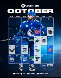 Complete Vancouver Canucks Schedule for the 2023-2024 Season