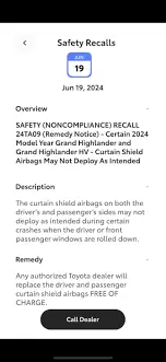 Toyota Canada Issues Safety Recall for Thousands of Vehicles image 1