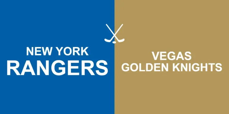 The Golden Knights Face Off Against the Rangers image 1