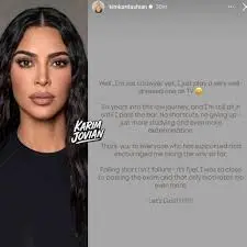 Kim Kardashian’s Bar Exam Journey and Its Implications