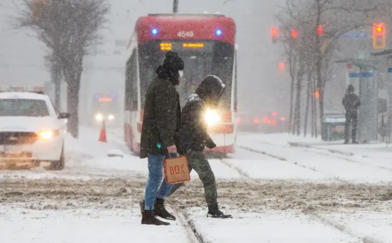 toronto weather snowfall — CA news