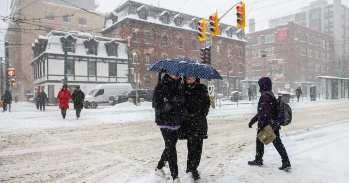 weather forecast snow storm — CA news