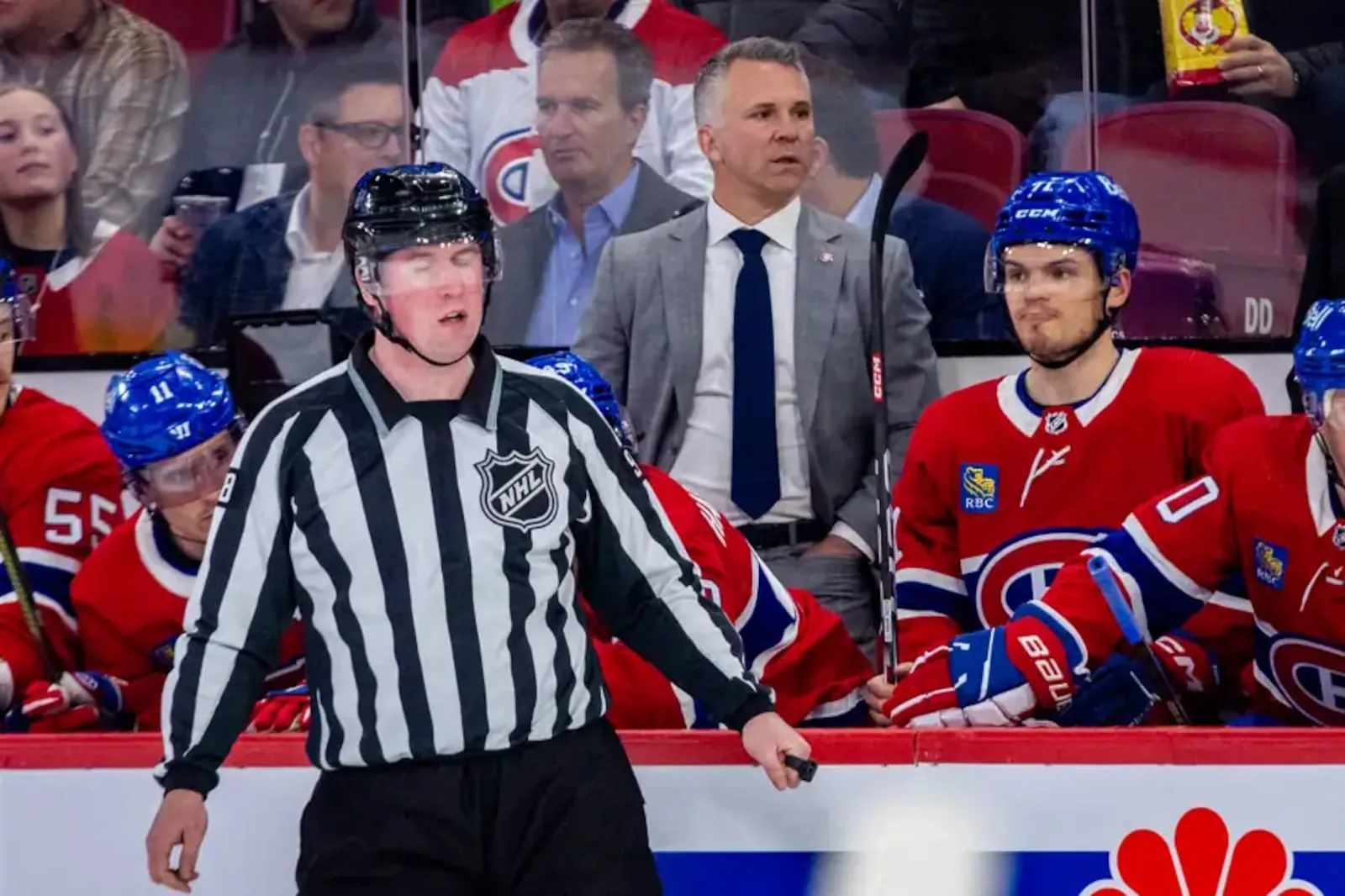 Le travail des arbitres est scruté à la loupe par tous les partisans de hockey, mais il est faux de croire qu'il y a un agenda anti-Canadien de Montréal.