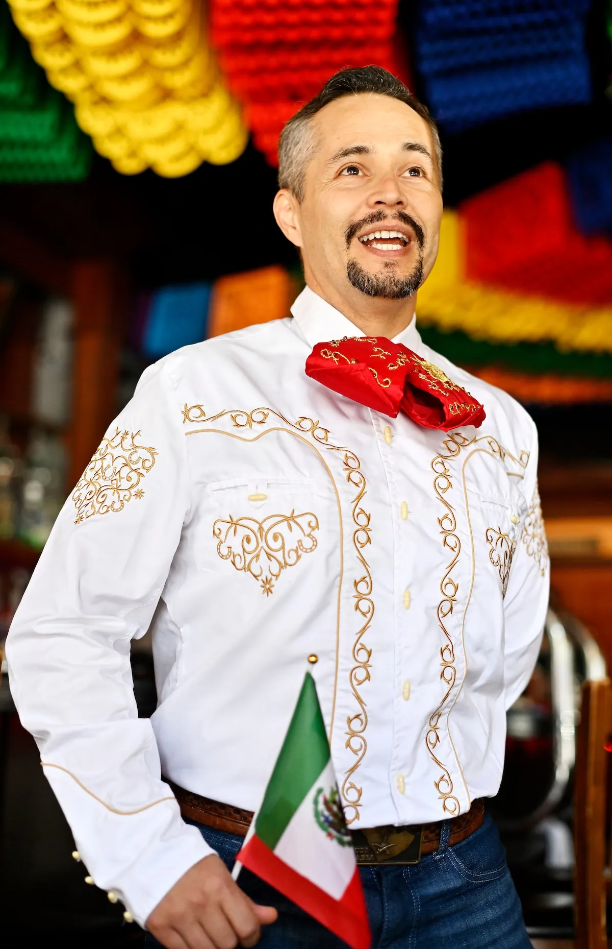 Alejandro Frias arrives at La Casita in Vancouver to watch the World Cup opener.Jennifer Gauthier/The Globe and Mail