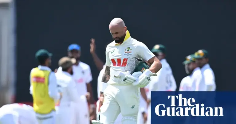 Australia trails Bangladesh by 67 runs after day three in Darwin Test image 1