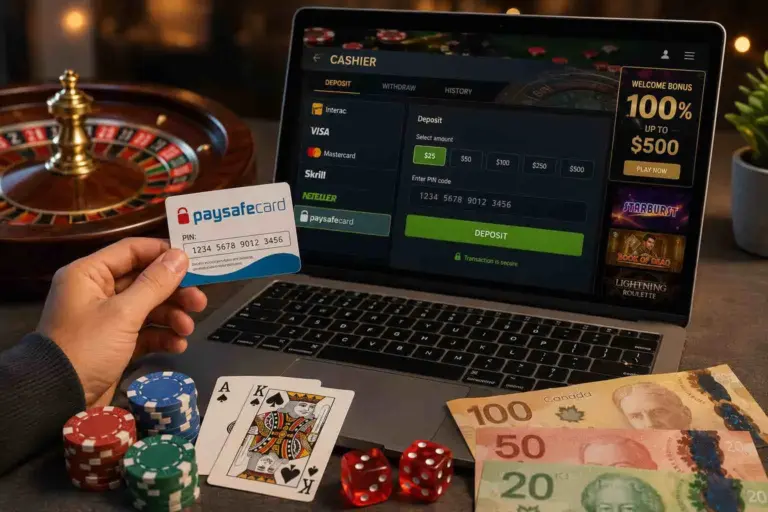 Best Paysafecard Casinos in Canada for Real Money 2026 
