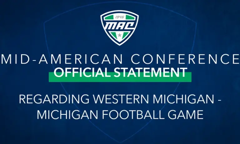 MAC seeks recognition for Western Michigan as winner against Michigan after clock error image 1